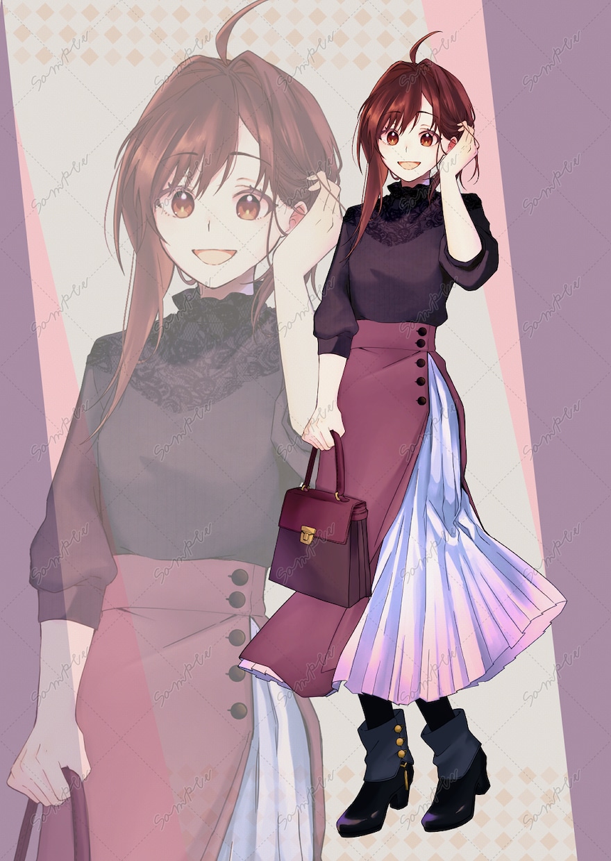 TRPG立ち絵・表情差分イラスト制作します あなた専用のご希望に沿った立ち絵イラスト制作します。 イメージ7