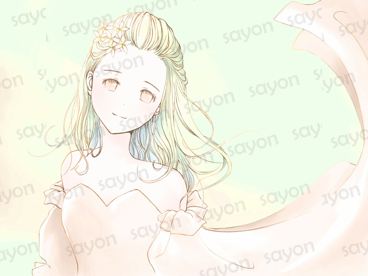 完成品のちょっとしたイラストを販売しています 新作追加！春の来る前/オリジナルのキレイな完成品イラスト イメージ2