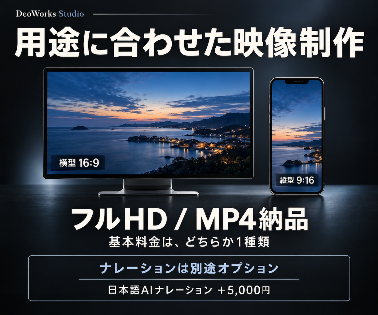 企業PR・商品紹介動画をAIで制作します 伝えたい魅力を整理し、企画から編集まで一貫対応 イメージ2