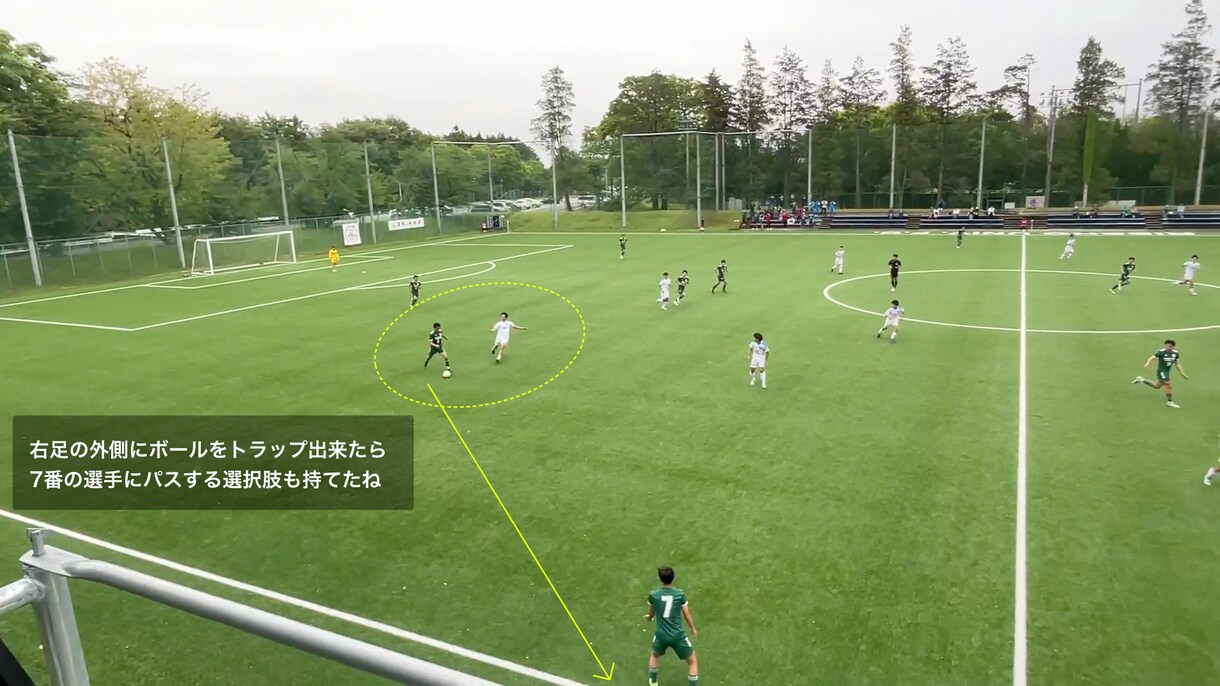 小中学生対象　サッカーの個人戦術分析行います J1クラブで15年以上指導を経験してきたノウハウで徹底解説！ イメージ1