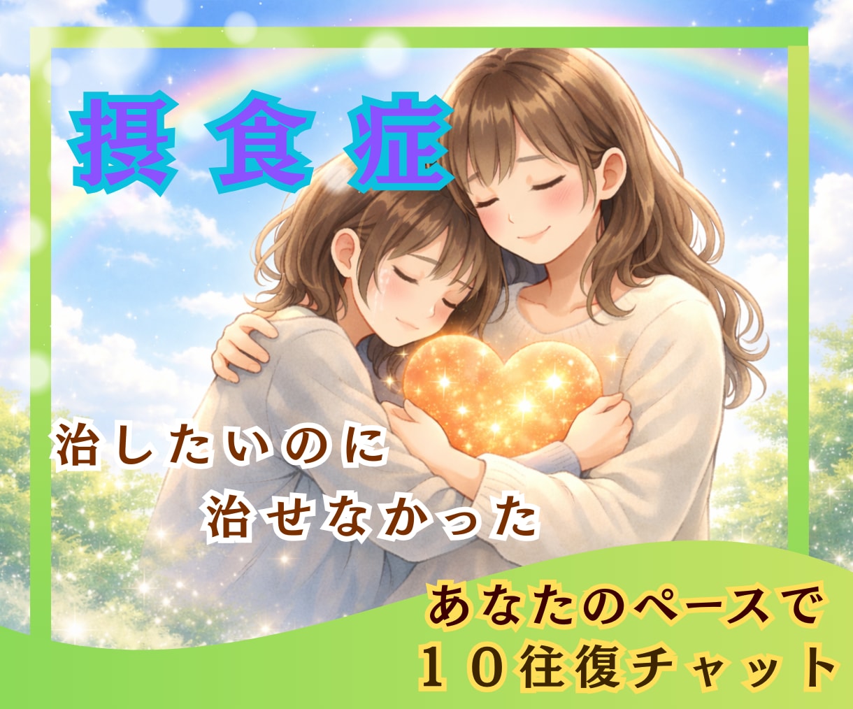 摂食症25年と向き合ってきた私が丁寧に話を聞きます 苦しくて明日が見えなかったけど今は笑っています イメージ1