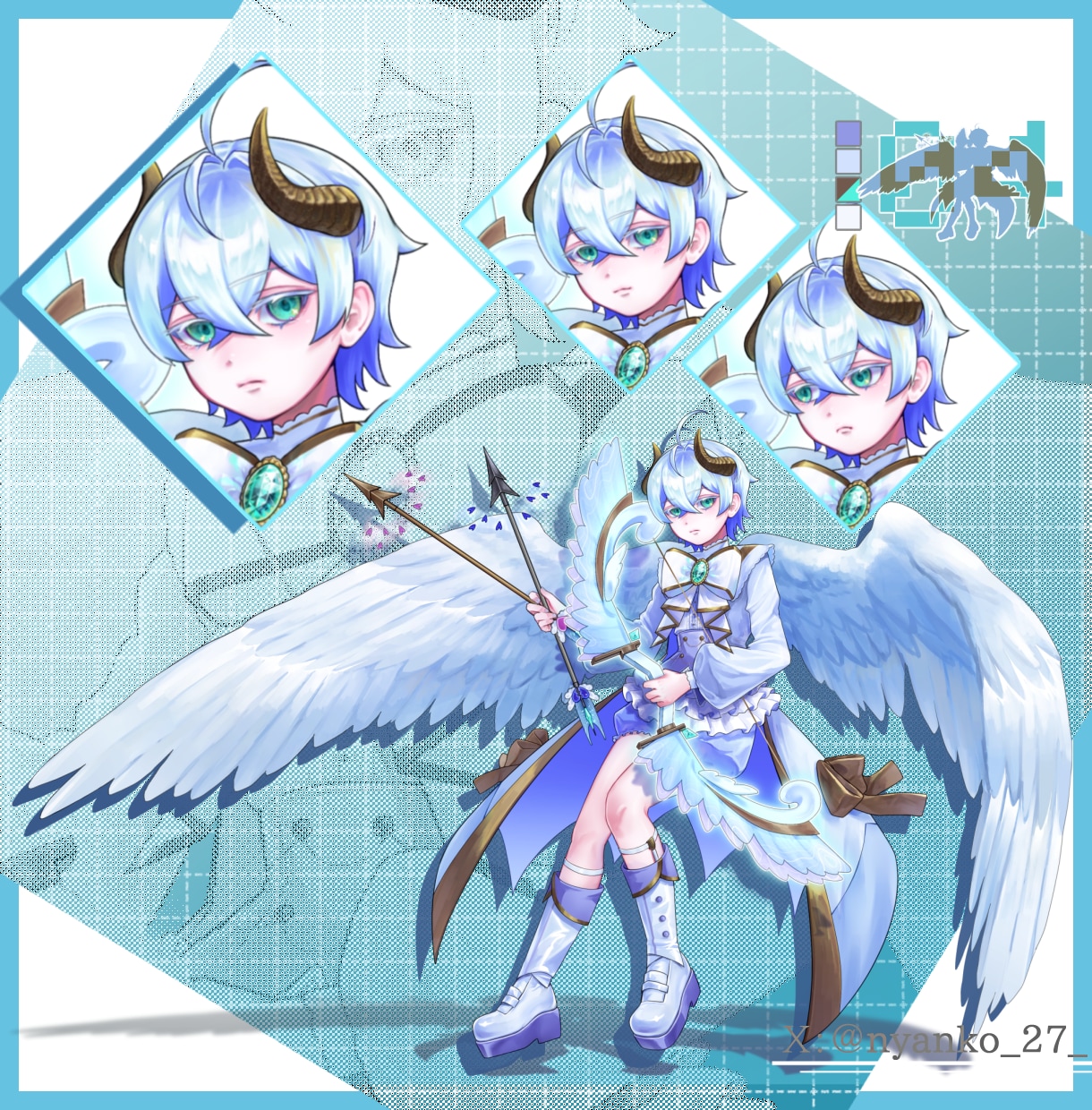 おためし！TRPGや配信に！等身立ち絵描きます あなたのキャラクターを鮮やかで綺麗に描き上げます！ イメージ5