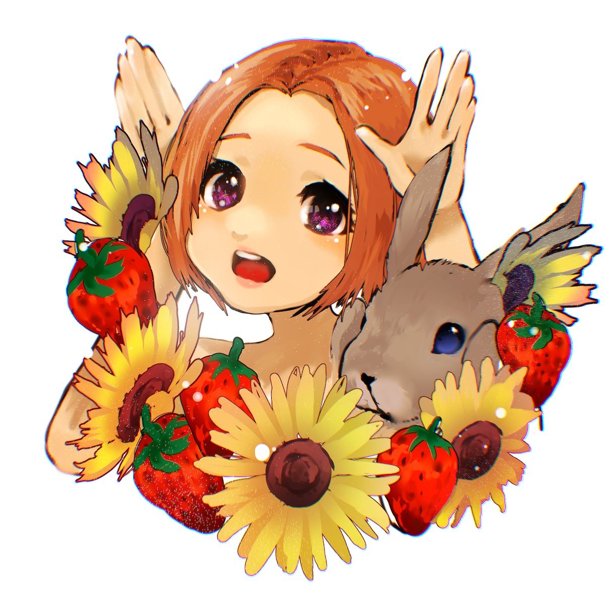 一枚絵、アイコン用、イラスト作成します Xフォロワー8万人!ぜひ宣伝させてください! イメージ8