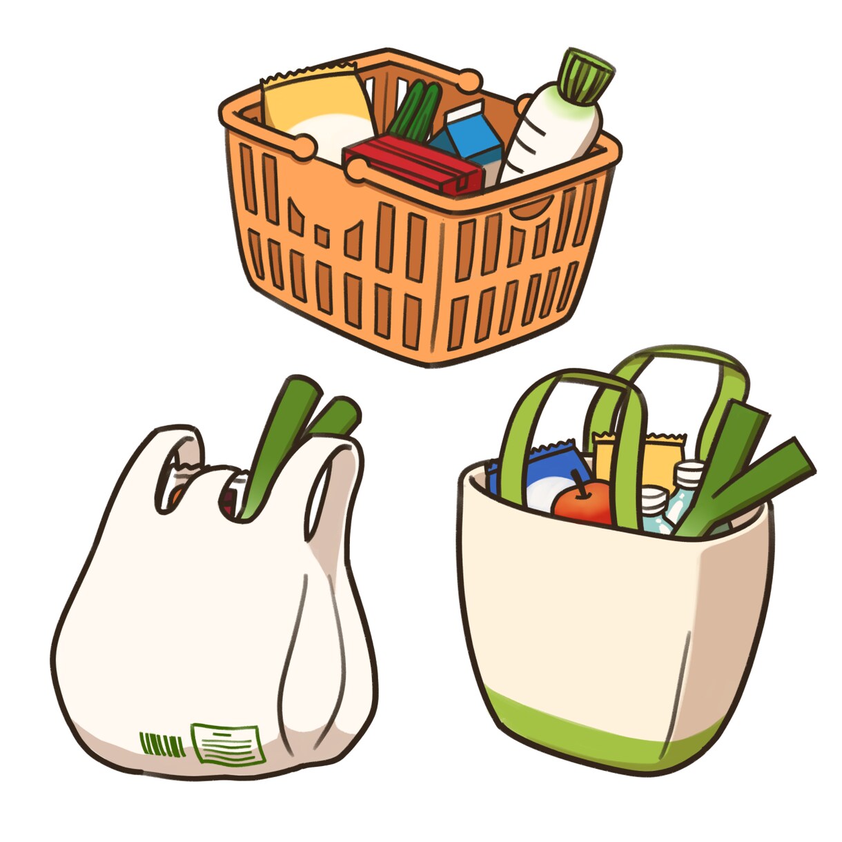 可愛くて伝わりやすいカットイラスト制作します ホームページやチラシ、SNSなどで使える！似顔絵も対応可能◎ イメージ4