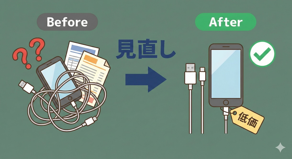 現役携帯ショップ店員がスマホ料金の診断をします ショップの言いなりは卒業。現役店員が『本音』でズバリ診断 イメージ1