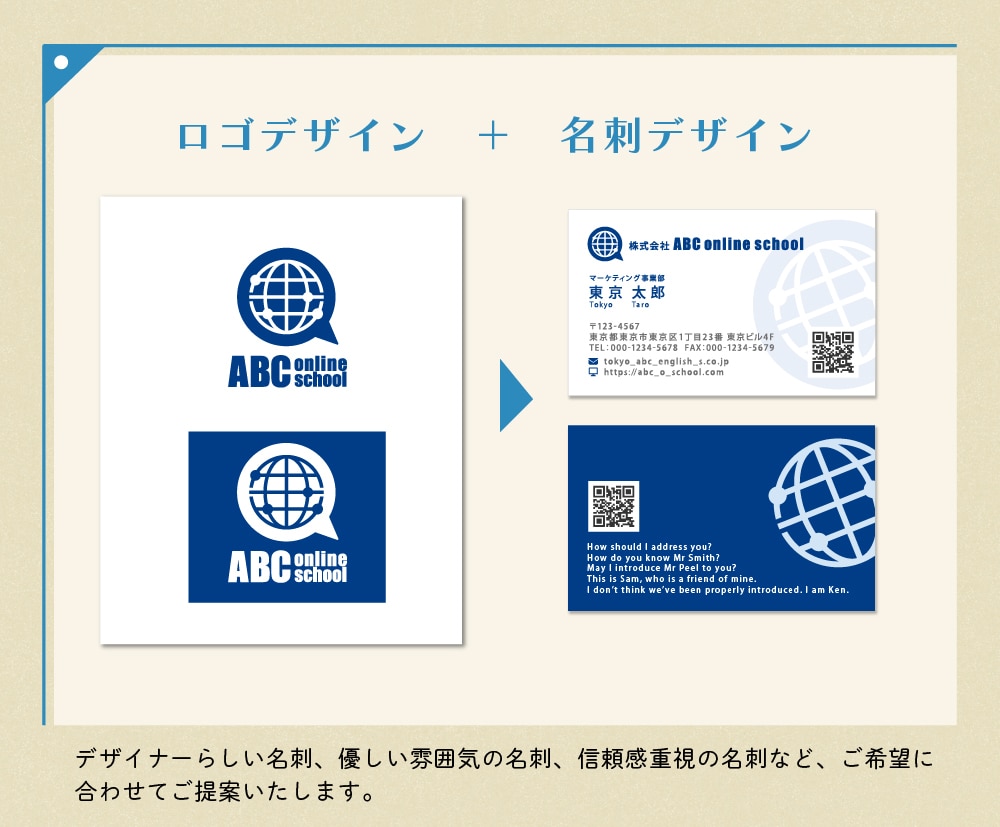 ロゴと名刺をセット制作◆セットで魅力を伝えます 名刺交換が楽しみになる上質デザイン イメージ6