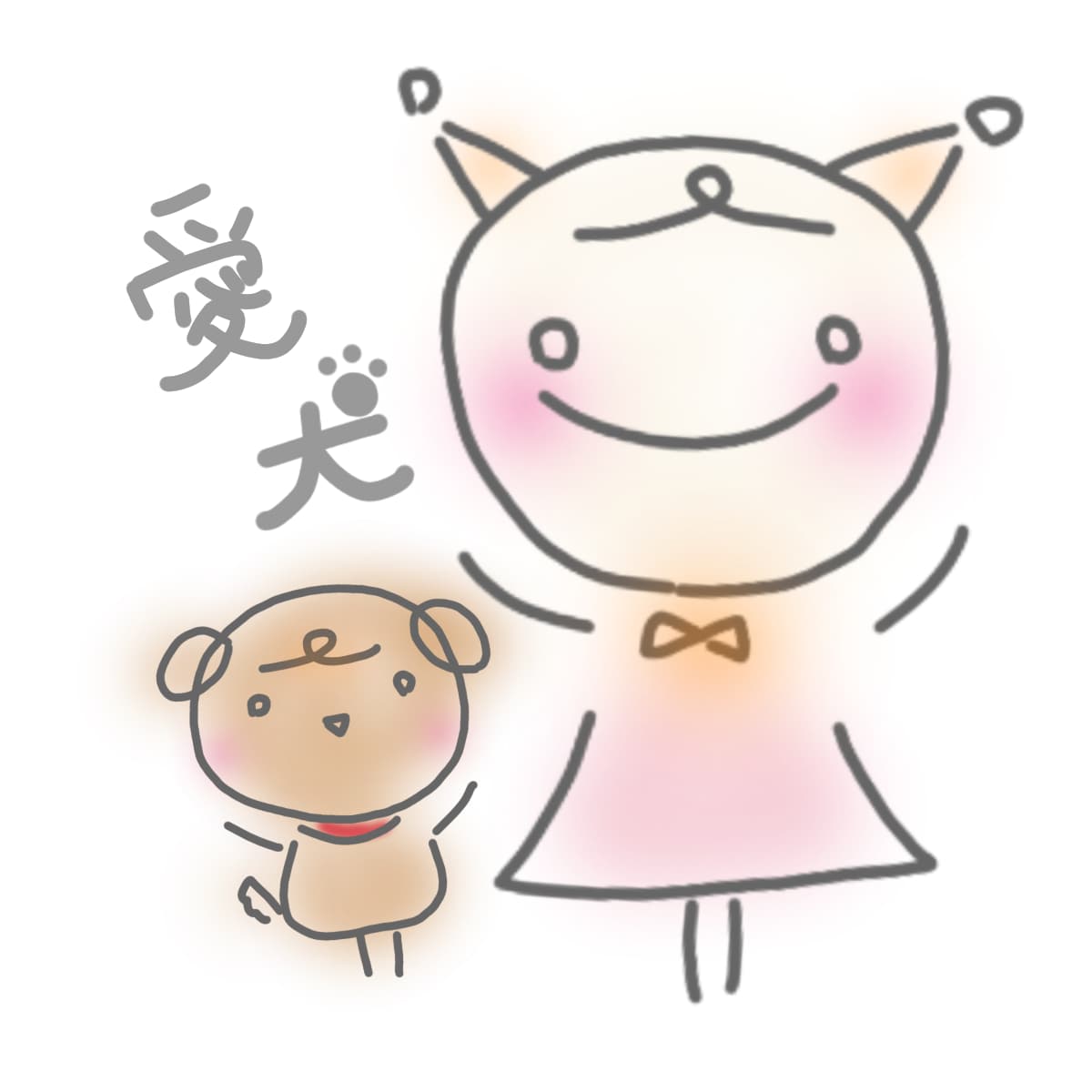 ちょっと変わった棒人間の妖精イラスト描きます B型が描く個性的なイラストこれは、妖精です イメージ9