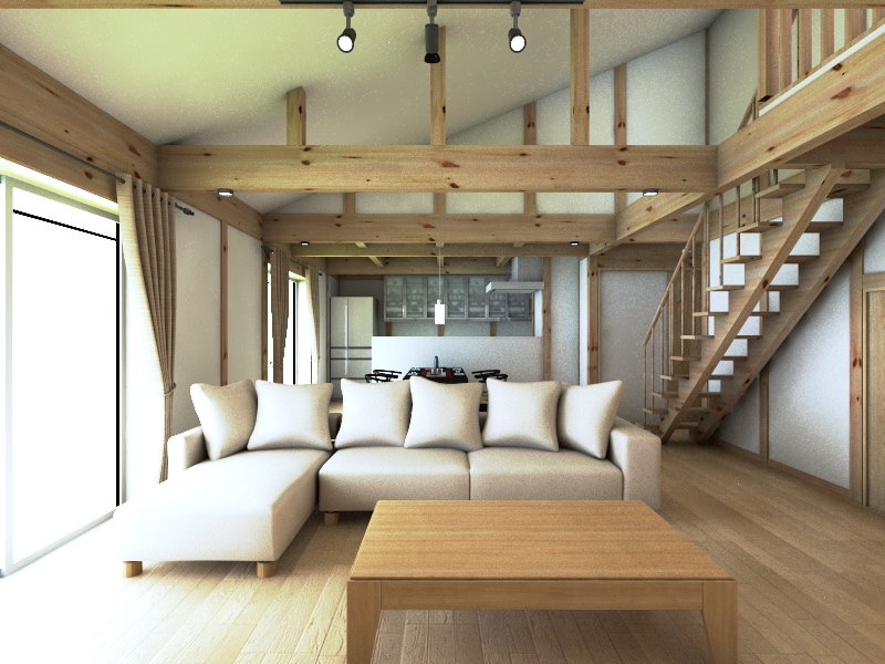 内装イメージパースで魅力的な住まい提案します 平面図では物足りない方に内観パースをCG提案 イメージ5