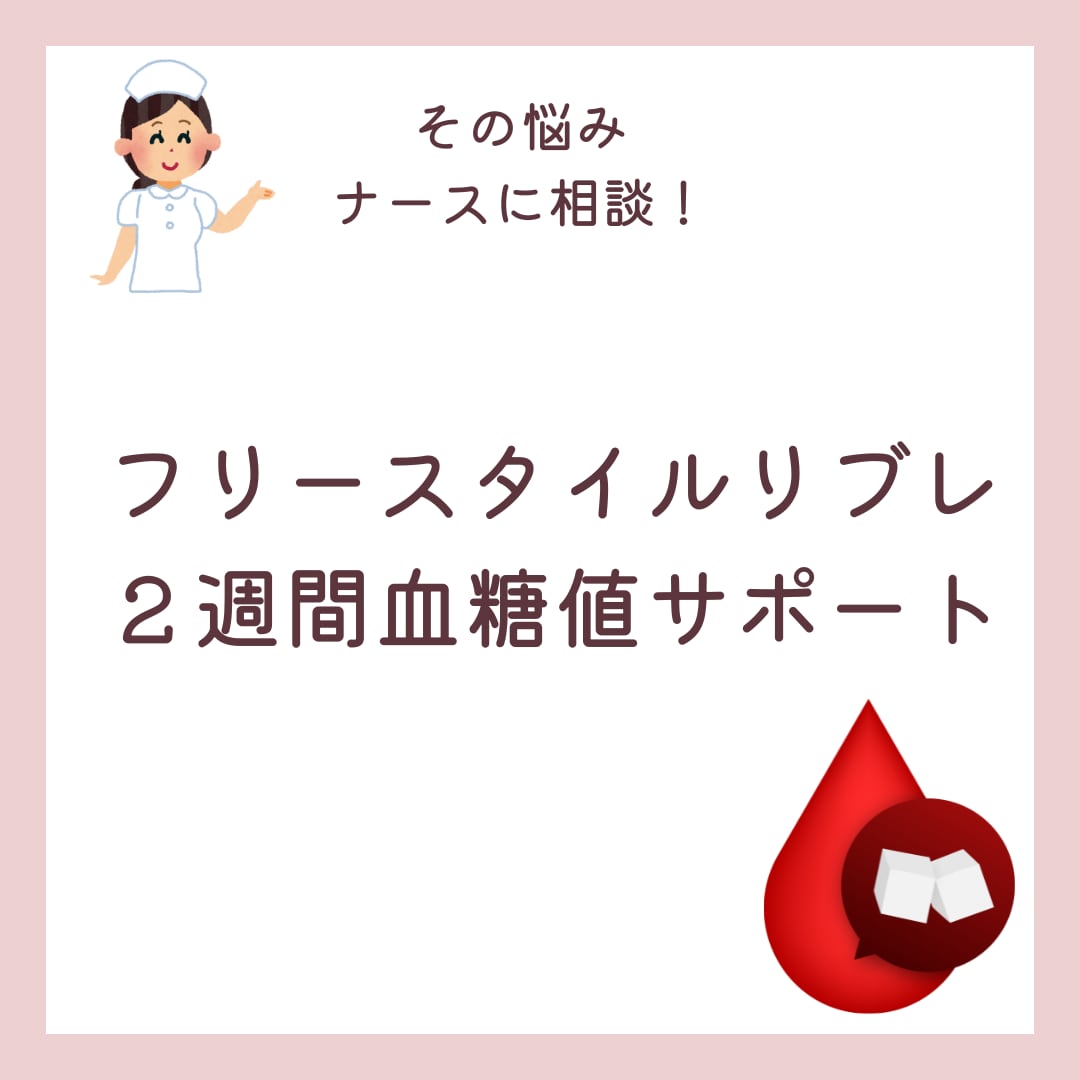 リブレ装着中の血糖値コントロールをサポートします リブレの使い方、読み方、血糖コントロール法が学べる☆ イメージ1