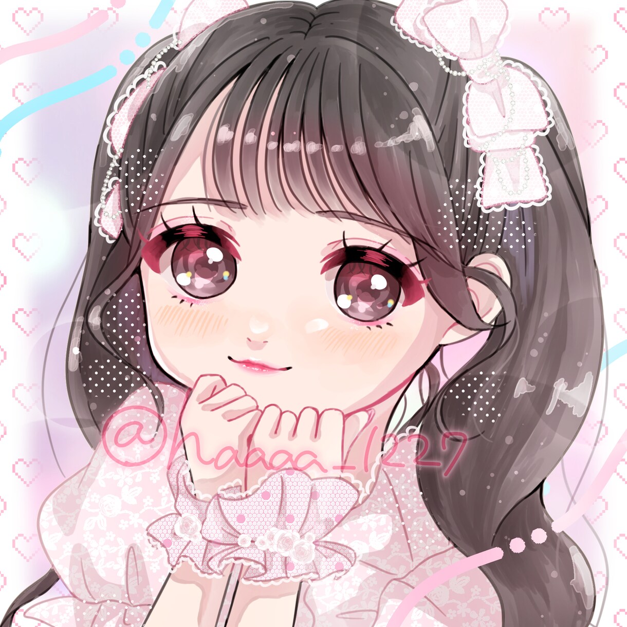 アイコン制作受け付けています 可愛いをメインにイラストを描いています！ イメージ1