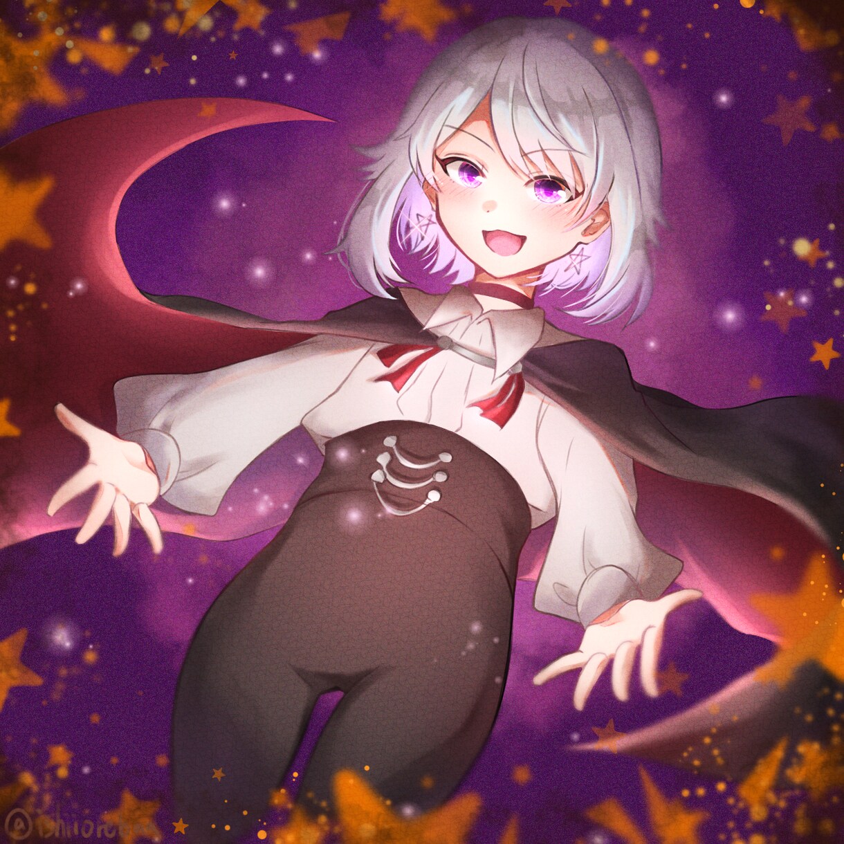 歌ってみた、動画のサムネイルを描きます Ibispaint iphone8で描きあげます イメージ1