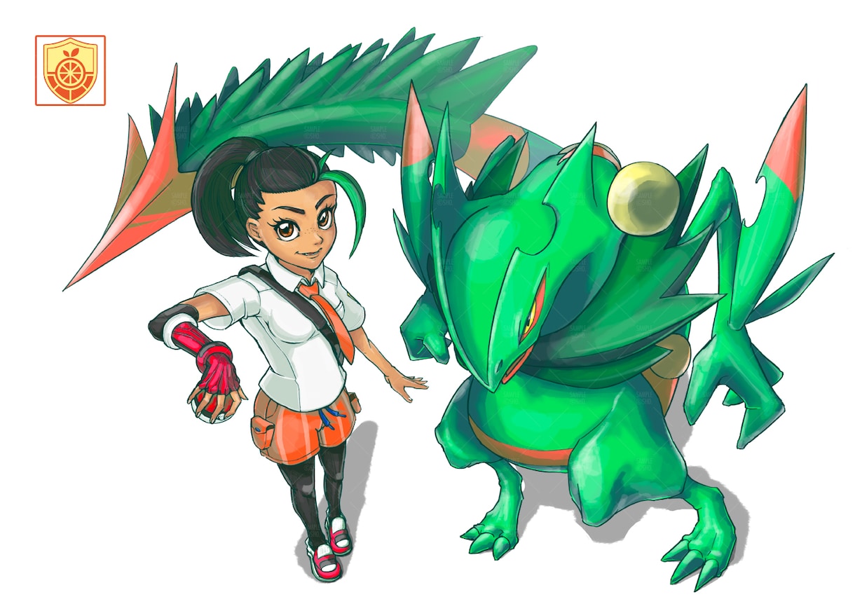 圧倒的手描き感！！目を引くキャラクター描きます 手描き感のあるキャラクターを描かせていただきます。版権も可！ イメージ2