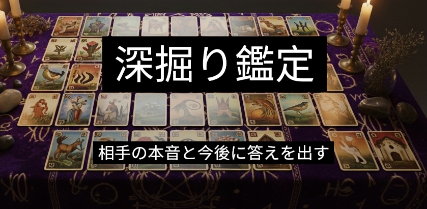 不安な恋に,相手の本音と今後を深掘り鑑定します 感情も状況も、整理して答えを出します。 イメージ1