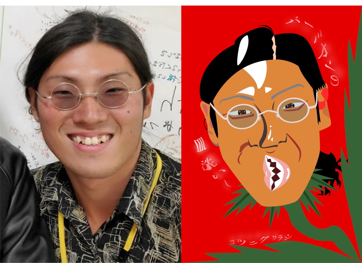 オリジナリティ溢れる似顔絵を制作します 色々なコンテンツを吸収し、成長して欲しいという願いを込めて イメージ1