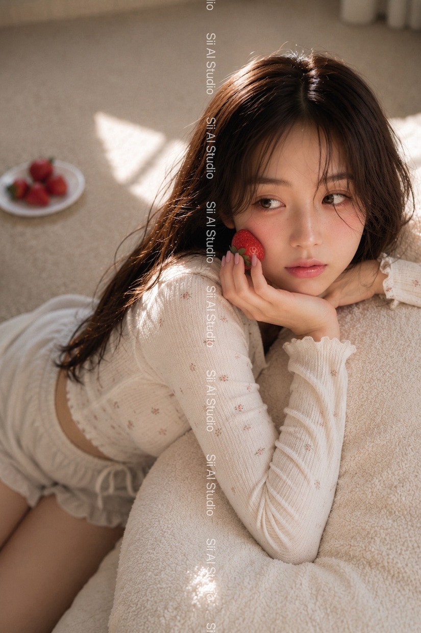 AI美女の不自然感を自然に整えます 女性目線でリアルな美しさを表現します♪ イメージ3