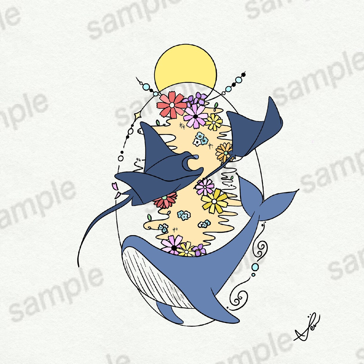 あなたの想いを吹き込むイラストにします 言葉にならない想いをそっとイラストに イメージ1