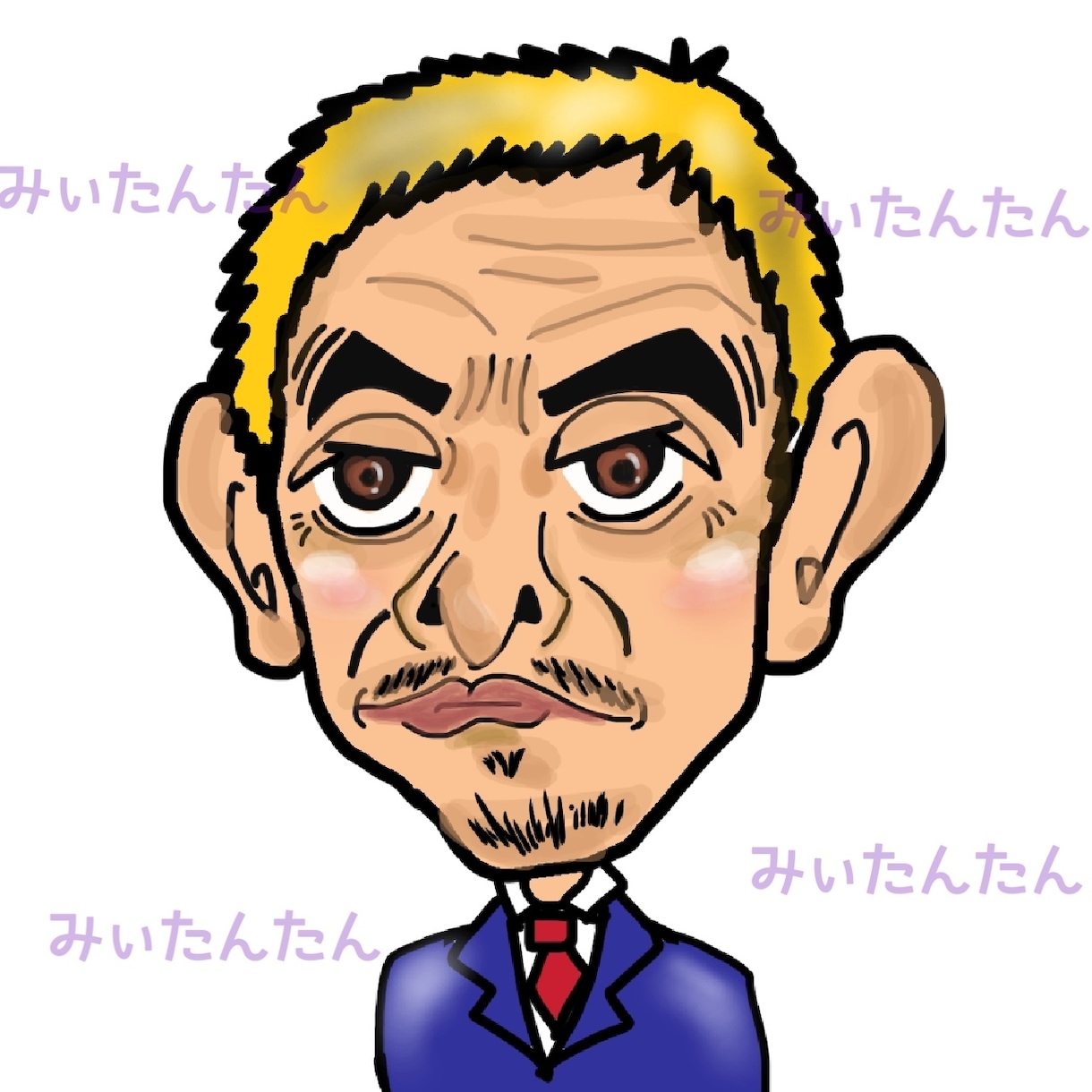 似顔絵描きます なんとなく似てるかも…？程度のド素人のイラストです。 イメージ2