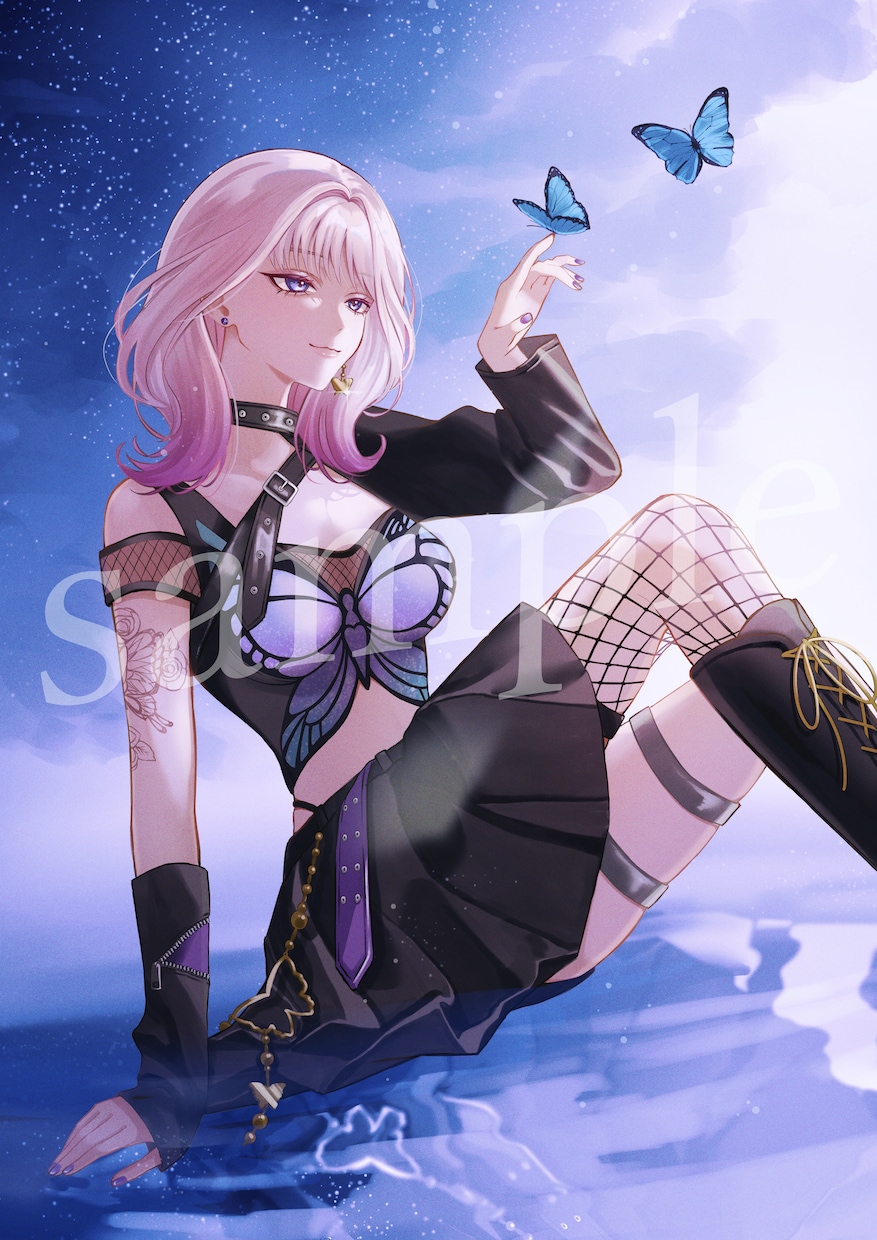 動画や配信活動に！イラスト制作いたします イメージに合わせたイラスト制作します イメージ8