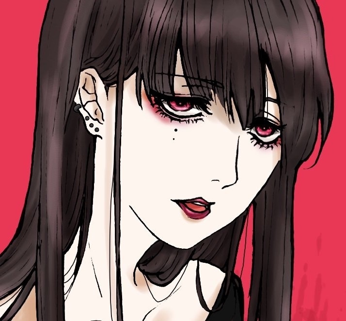 SNS用アイコン描きます おしゃれな子やダークな雰囲気の子など。気軽にご相談ください！ イメージ2