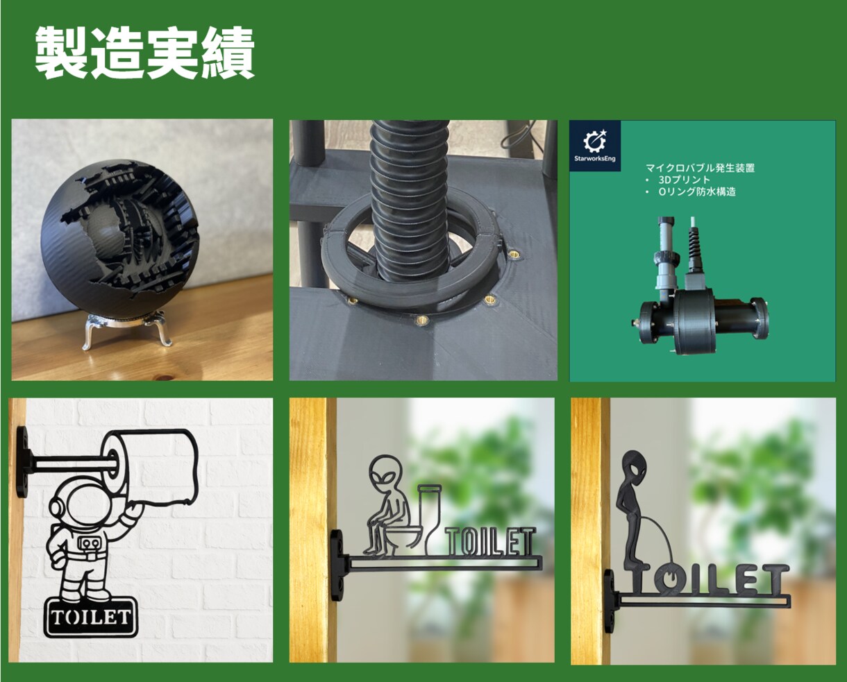 3Dプリント試作パーツを高品質で制作します 精密パーツから治具まで技術者が丁寧に造形 イメージ2