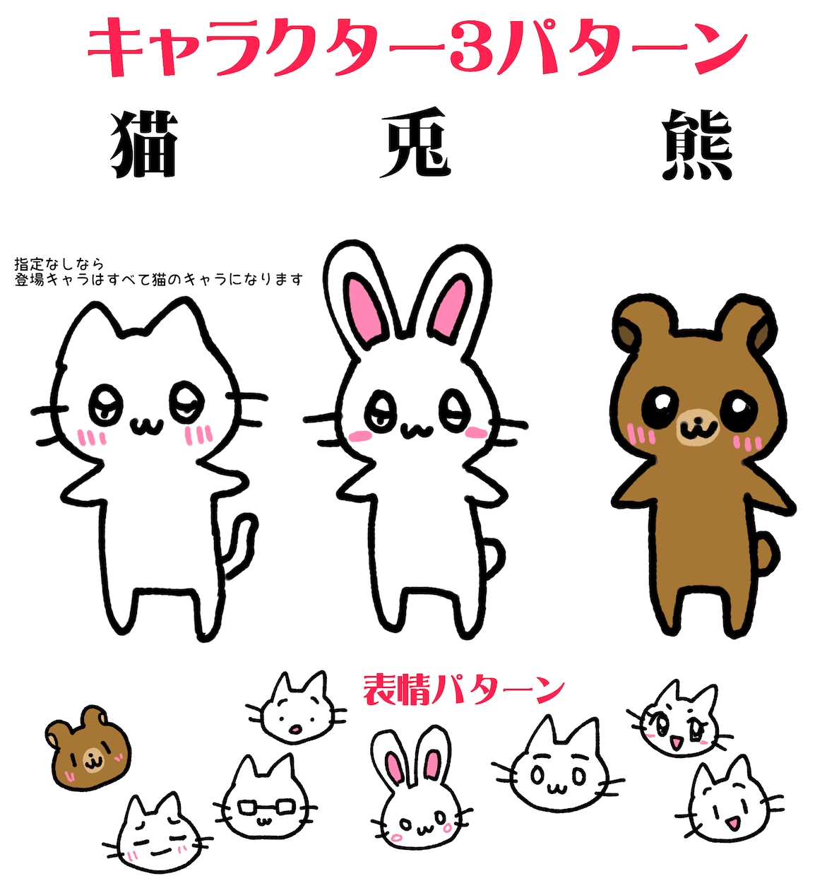猫が登場人物のゆるい漫画を描きます 漫画にしたい話がある！という方、是非描かせてください！ イメージ4