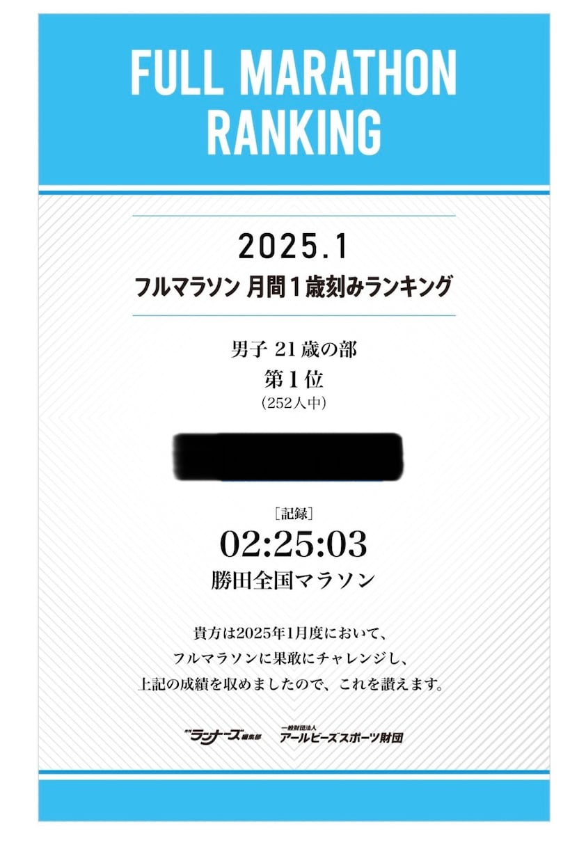 サブ2.5ランナーがマラソンのお手伝いをします 記録向上~完走目標の方まで幅広くお手伝いさせていただきます イメージ3