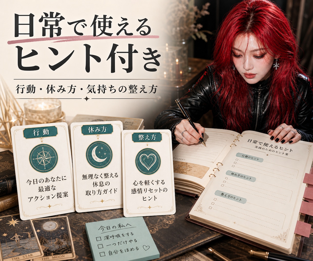 四柱推命で自分の取扱説明書を作ります 性格・強み・クセ・疲れやすい場面を、前向きに言語化します イメージ5