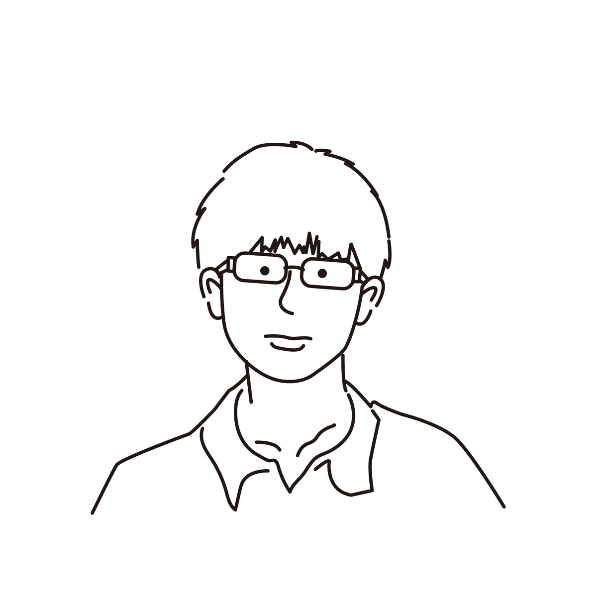 似顔絵制作いたします 写真を線画イラストにいたします！今なら2日で納品可能！ イメージ2
