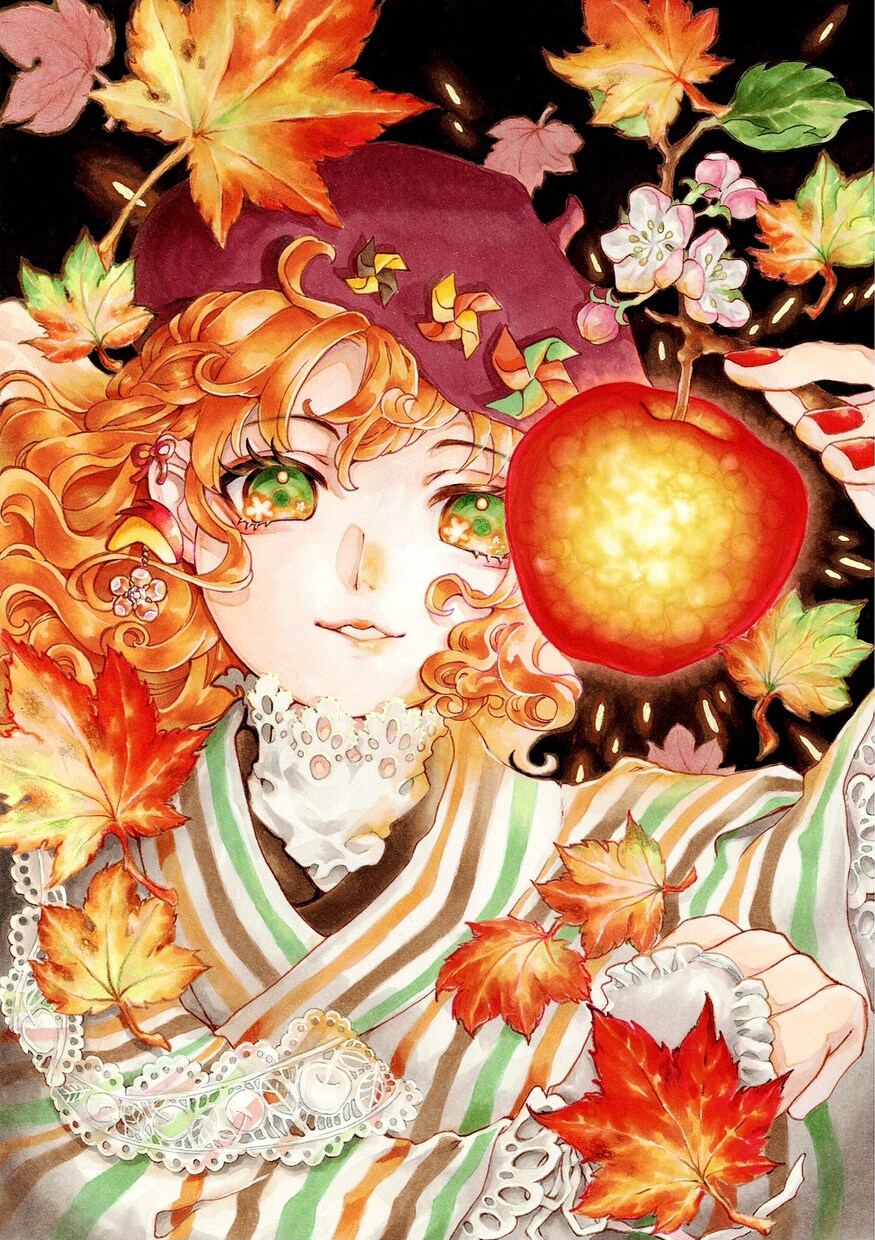 コピックや色鉛筆で一枚絵描きます アナログ特有のあたたかイラストが欲しい方へ イメージ1