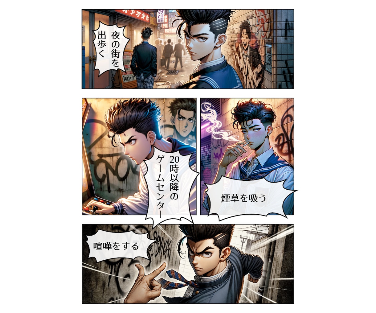 広告漫画を「なるはや」でお作り致します ざっくりした構想だけで制作可能です！ イメージ3