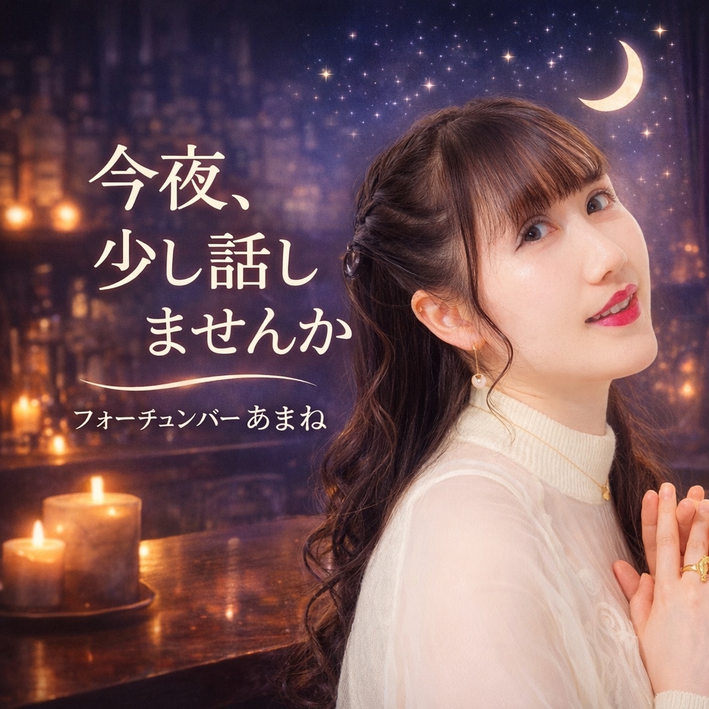 フォーチュンバーあまね、今夜オープンします 雑談・愚痴・相談OK｜必要ならタロットも使う電話相談 イメージ1