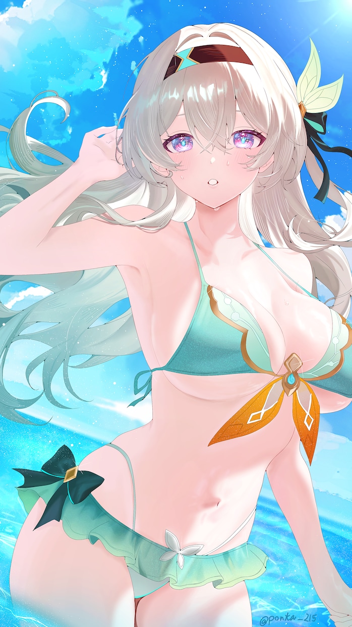 一枚絵などのイラストを描きます 二次創作はガイドラインに基づいた上で可能です イメージ2