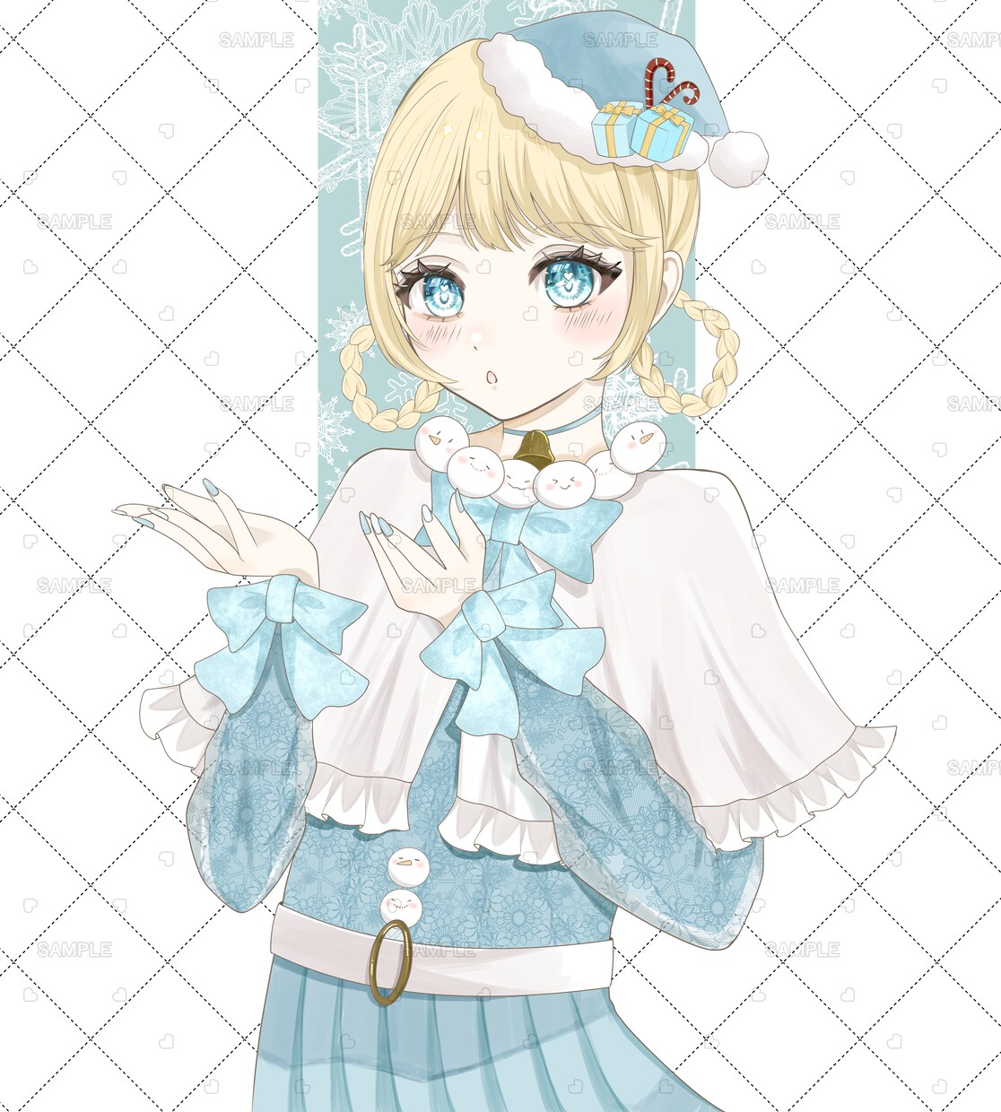 かわいい女の子のイラストを低価格で描きます アイコン・サムネイル・動画配信など幅広く対応します！ イメージ1