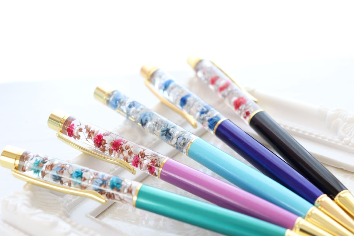 女子力アップ！可愛いハーバリウムボールペン作ります 持っているだけで可愛い！プチギフトにもオススメ♫ イメージ3