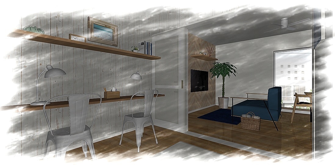 建築3Dパースを低価格で作成いたします 経験実績例： 住宅外観パース製作 ・住宅内観パース製作 イメージ9