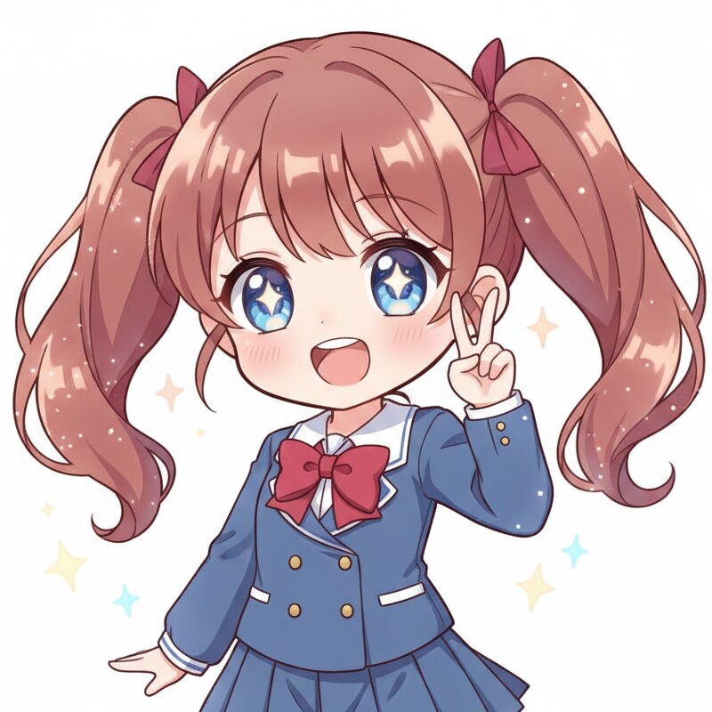 オリジナルデフォルメちびキャラアイコン描きます SNSやYouTube活動にピッタリ!世界にひとつのアイコン イメージ3