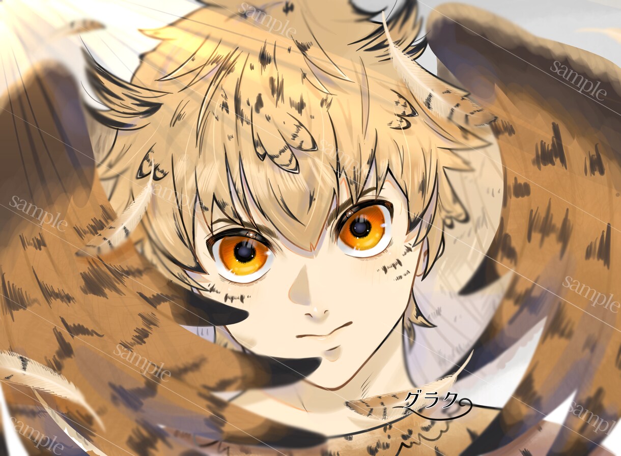ペットちゃんを擬人化で描きます ペットを擬人化して描きます！！ イメージ3