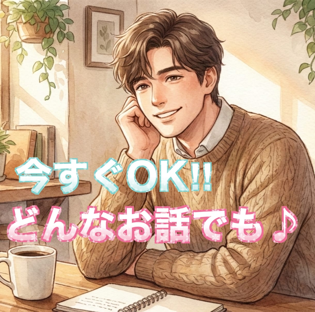 今すぐOK✳︎ 麒麟ボイスがなんでも聞きます 秘密厳守します！人の話を聞くのが大好きなので1分大丈夫です イメージ1