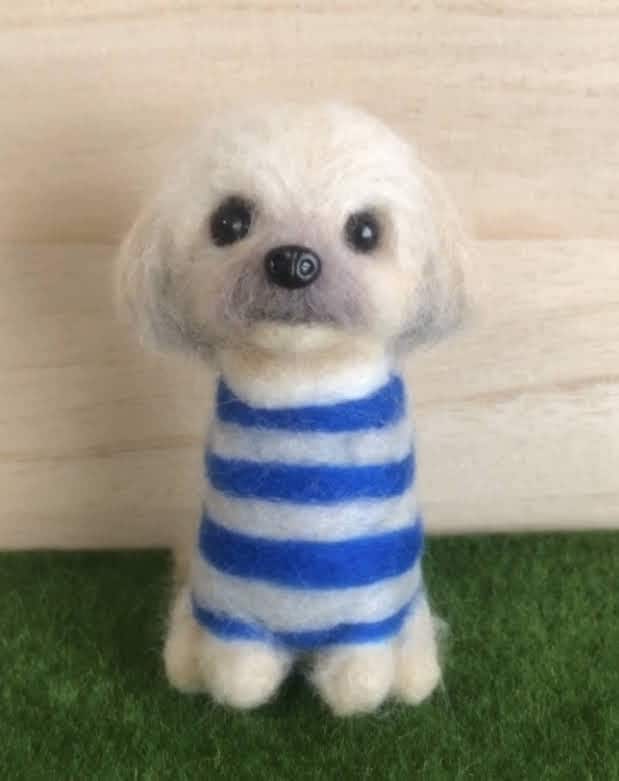 羊毛フェルトで大切なペットをお作りします ほんわか可愛い♩10〜40cmサイズまで イメージ1