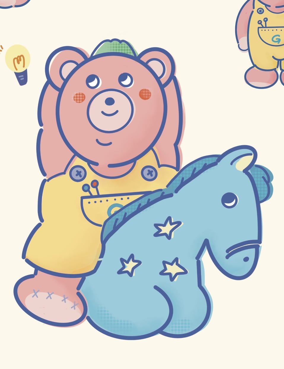 大切なペットをポップにかわいくイラスト化します 大切な"うちの子"を、アートに！グッズやポスターにも！ イメージ3