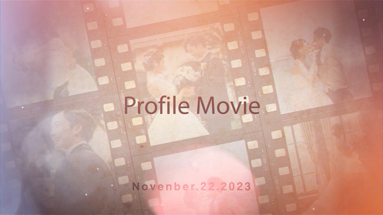 高品質verフィルム調の結婚式PR動画を作成します 【修正無制限】ココナラ取引実績1000件以上 イメージ4