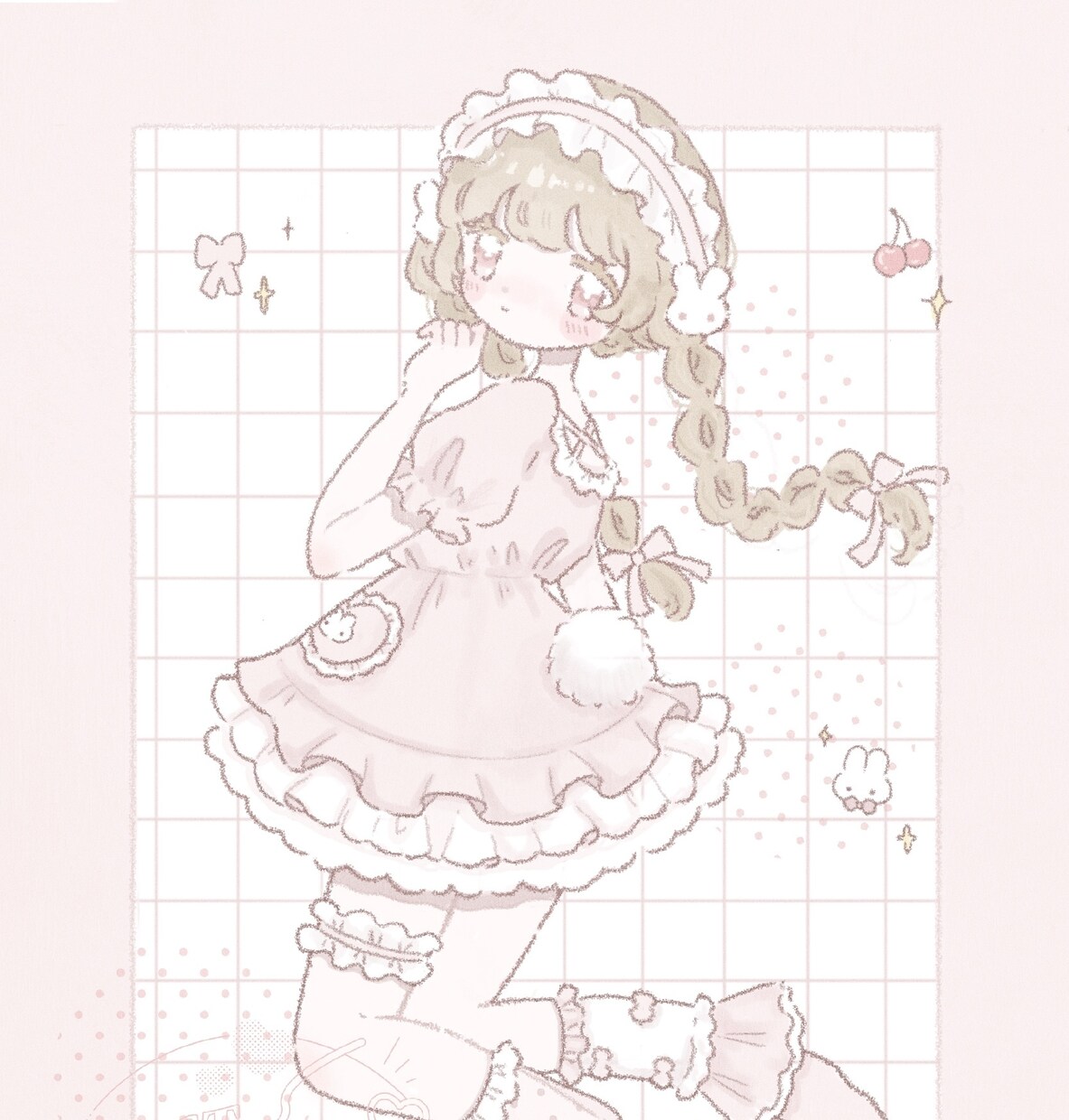 ふわふわしたあたたかみのあるイラストお描きします 一枚絵、挿絵、サムネなどにいかがですか？ イメージ4