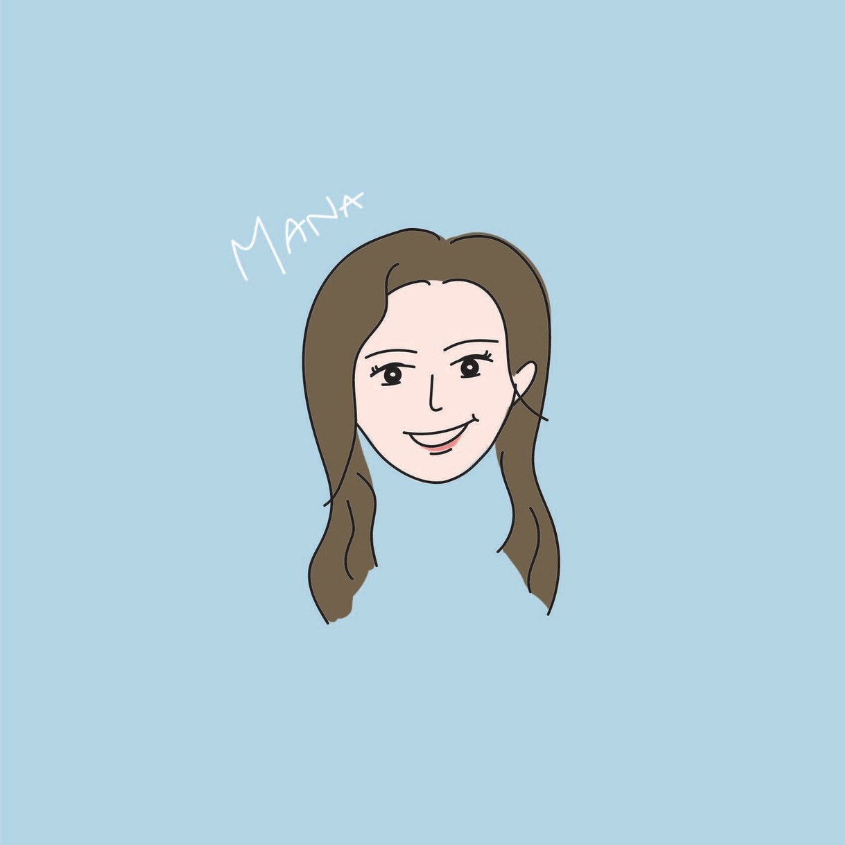 SNSアイコンにどうぞ。オシャレイラストを描きます イラストレーターが描くシンプルでオシャレなイラストです。 イメージ3