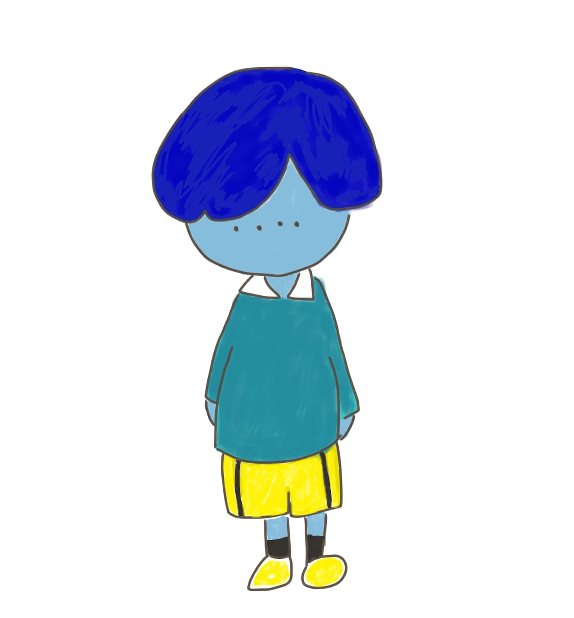 提供いただいたイメージからキャラクターを作ります この文房具をイメージしたキャラクターを描いてほしい！など イメージ1
