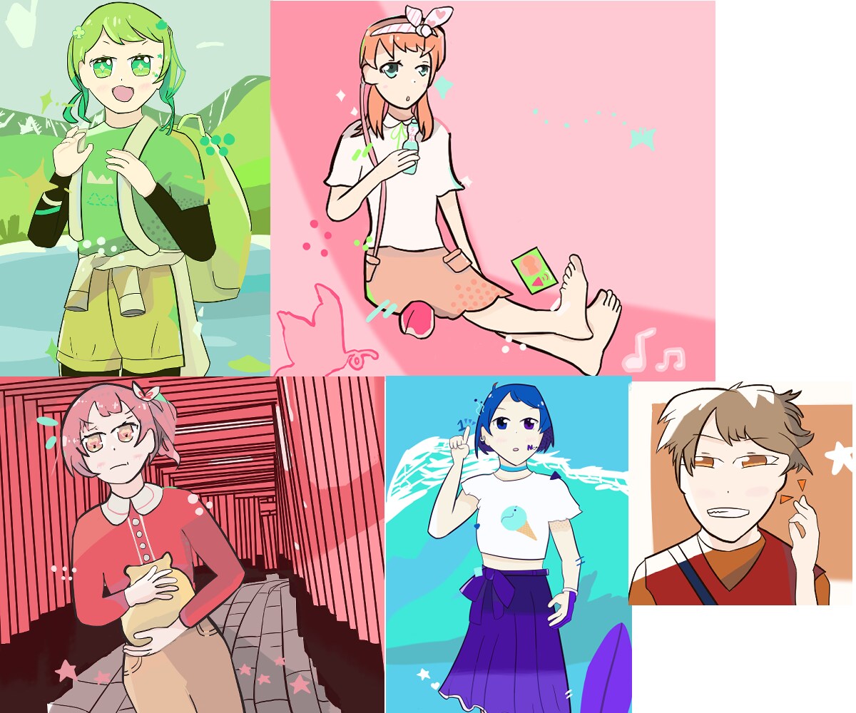 素早く納品可能！可愛い絵柄のアイコン描きます 二次創作も可能！スピード納品可能なのに高品質！ イメージ10