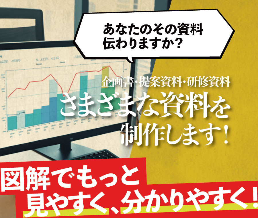 プレゼン資料・企画書などの資料デザインを制作します その資料伝わりますか？図解でもっと見やすく、分かりやすく！ イメージ2