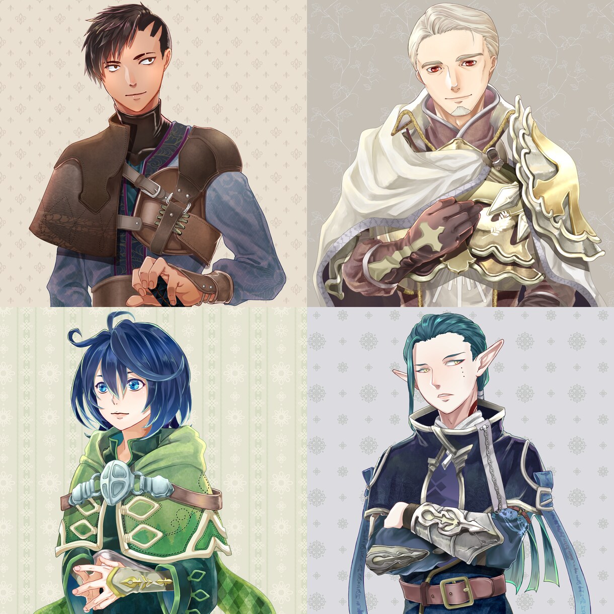 ゲーム・TRPG・小説用などデザインから作成します キャラクター立ち絵イラスト・デザイン作成承ります イメージ7