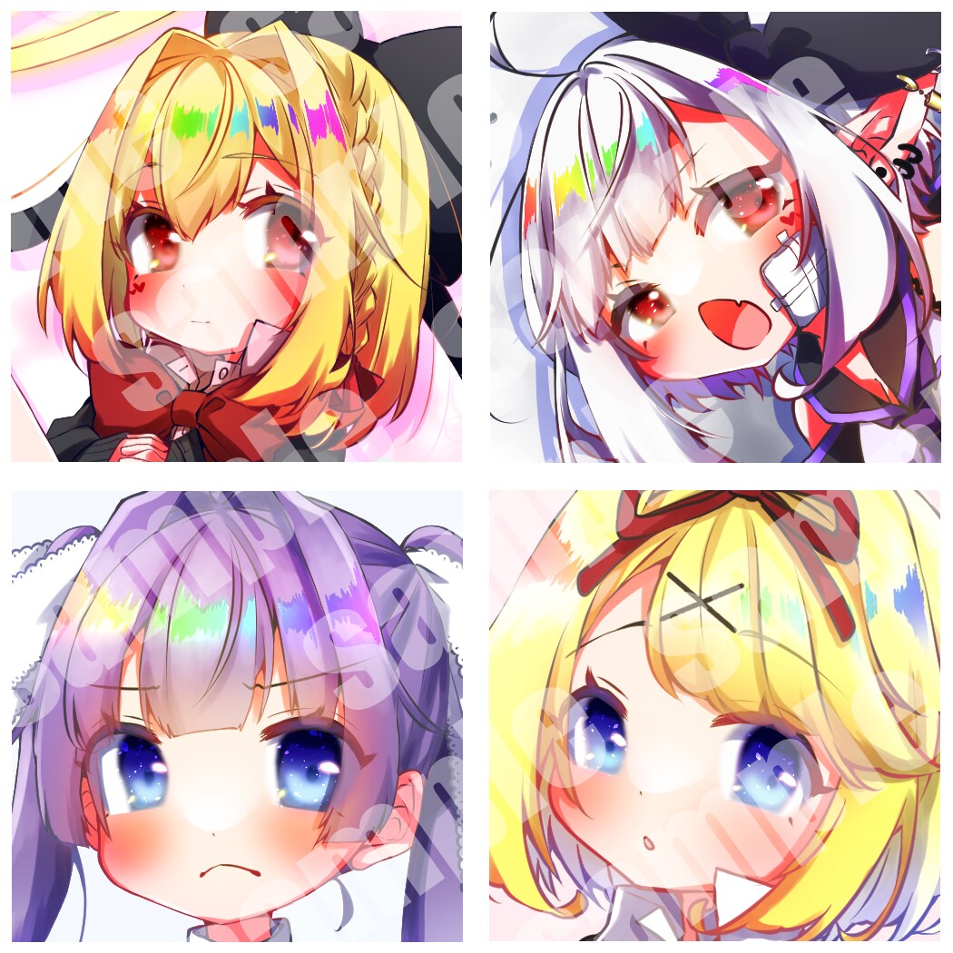 SNSアイコン制作いたします オーダーメイドで可愛い女の子のアイコンを制作いたします！ イメージ2