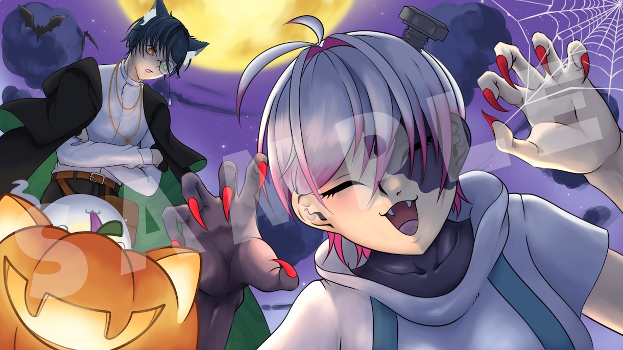 商用利用〇 パーツ分けイラストを制作します モデリングしやすいパーツ構成で、丁寧に制作します。 イメージ2