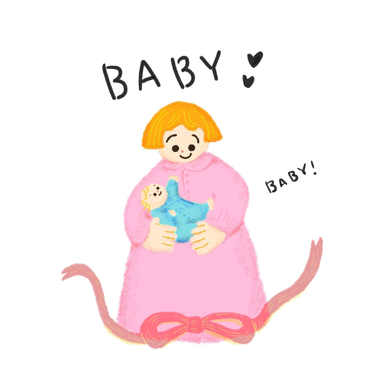 赤ちゃんイラスト描きます 可愛い赤ちゃんイラストをプロのイラストレーターが描きます！ イメージ5